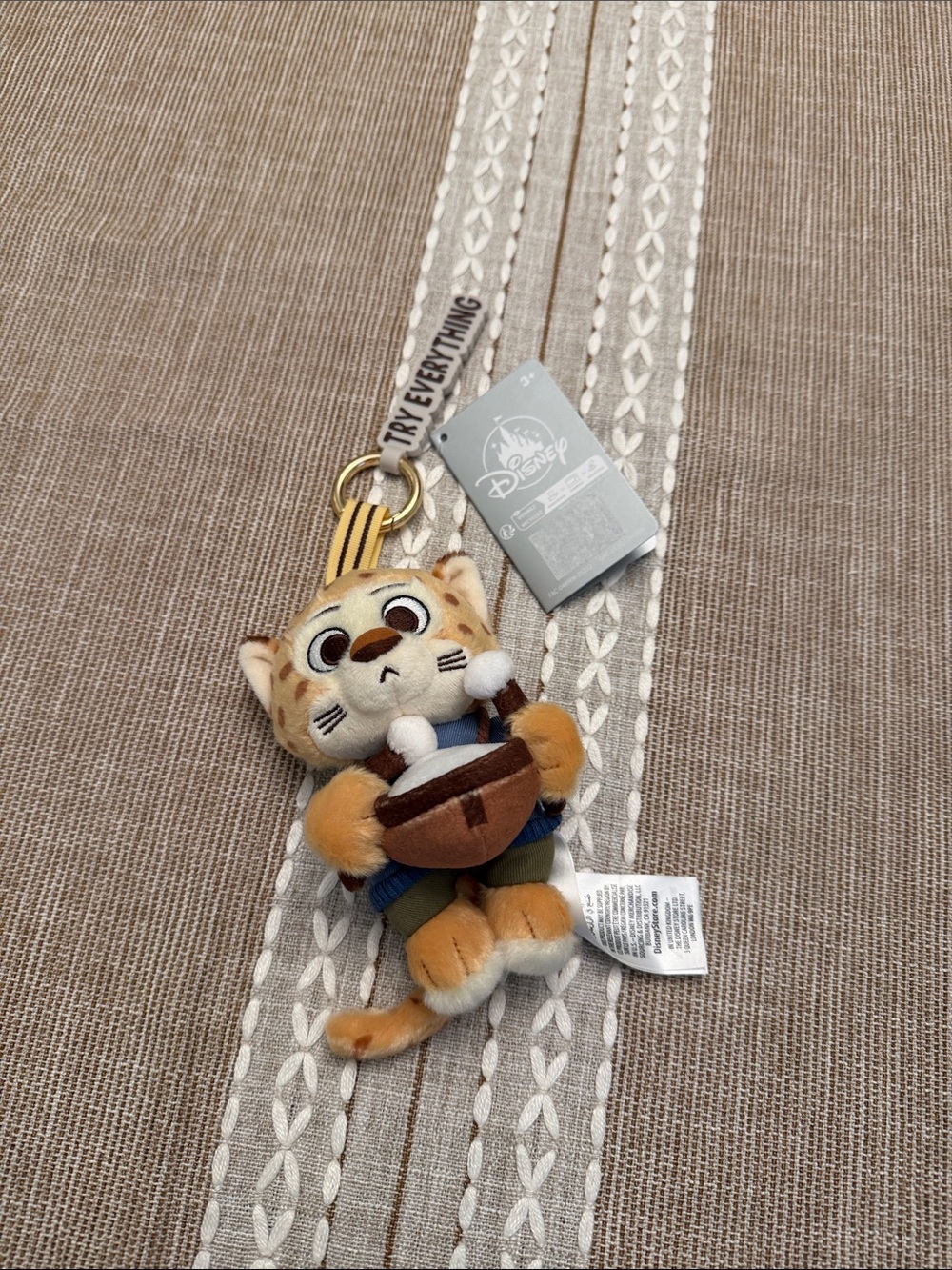 Disney Zootopia Catmull plush charm